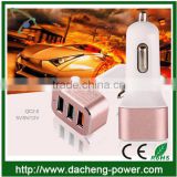 CE ROHS FCC approved qc 2.0 car charger with 3 ports                        
                                                Quality Choice