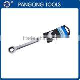 Chrome Vanadium steel Single Combination Ratchet wrench spanner