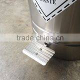 Stainless Steel Iron Foot Pedal Bin Garbage Medical Garbage Bin thumbnail-4