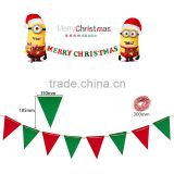 2016 New Good Quality Felt Outdoor Christmas Hanging Banner