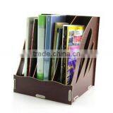 Chinese Supplier Luxuy Wooden Fily Holder With Drawer,document Holder for Office Use