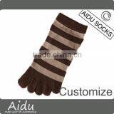 Bulk OEM Top Quality Custom Design Warm Five Toe Yoga Socks
