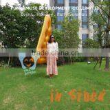 High Quality Food Pizza Design Pool Float Inflatable Donut for Fun thumbnail-3