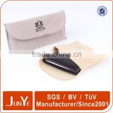 custom logo wallet cover soft touch velvet pouch bag