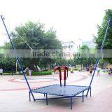 Kids Trampoline With Step, Enclosure and Cover thumbnail-1