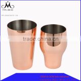 650 ml plated copper double cocktail shaker,cocktail bar supplies