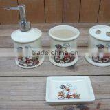 Decorative New Chef Design Ceramic Complete Bathroom Set thumbnail-1
