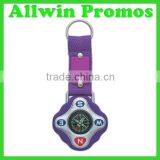 Promotional Mini Plastic Compass With Lanyard Keychain thumbnail-6