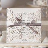 Wholesale China Handmade Decorating Laser Wedding Invitation Cards thumbnail-1
