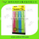 2*18cm Multicolored Computer Cable Tie