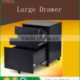 TJG Taiwan Metal 3 Drawer Mobile Pedestal Filing Cabinet Large Storage Space thumbnail-2