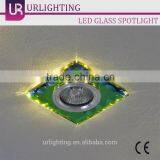 Green Galss Surface Led Downlight Ceiling Light Use for Decoration Lighting