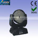 108*3W Rgbw Led Stage Light, Led Moving Head Stage Washer Light