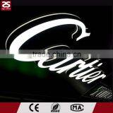 High Brightness Mini Acrylic LED Frontlit and Backlit Letter Sign