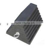 Rubber Wheel Stoper/Premium Car Chock/wedge With Eyebolt