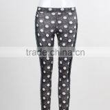 F5W31040 2016 Custom Yoga Pants Polka Dot Print Fitness Leggings thumbnail-1