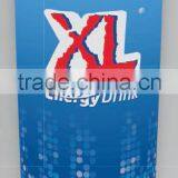 40/65/77/85 Litre Outdoor Promotional Top Open Glass Door Commercial Round Can Shape Cooler Fridge With Wheels thumbnail-1