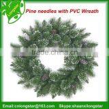 Outdoor PVC Wreath for Christmas Decoration thumbnail-6