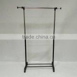 Garment Rack With 4 Wheels REACH Test Clothes Coat Drying Rack Made in Shenzhen , China thumbnail-2
