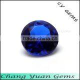 Dark Blue Color Round Shape Synthetic Spinel thumbnail-1