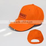 Wholesale promotion hunting baseball caps with led light