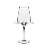 Hot Selling Wholesale Cheap Clear Long Thin Stem Wine Glass thumbnail-1