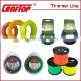 1.65 to 3.3mm nylon grass trimmer line for brush cutter