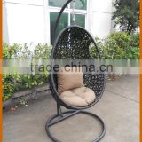 Rattan Hanging Chair With Aluminium Or Steel Frame