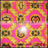Decorative Baords for Furniture,polyester Plywood With Flower Design thumbnail-3