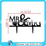 Funny Batman Wedding Cake Topper, Mr&Mrs Acrylic Cake Topper thumbnail-4