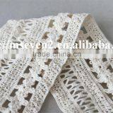 High Quality Design Lace in 7.2cm 100% Cotton Embroidery Running Yardage for Sale thumbnail-4