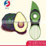 As Seen On TV 3-In-1 Avocado Cutter Plastic Fruit Knife Avocado Slicer thumbnail-1