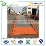 Hydraulic loading ramp for container and dock yard