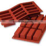 12 Rect Cake Pastry Baking Moulds