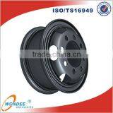 China Hot Sale Truck Parts Wheel Rim Steel 24 thumbnail-1