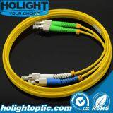 FC APC to FC PC Duplex Singlemode Fiber Optic Patch Cord thumbnail-5