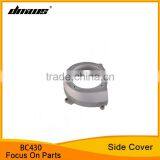Top Garden Brush Cutter Spare Part 1E40F-5 43cc Side Cover thumbnail-1