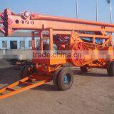 The Best Percussion Drilling Rig for Selling!HF-6A Trailer Large Diameter Pile Drilling Rig thumbnail-1