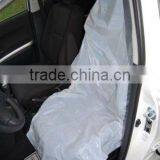 LDPE Plastic Automobile Seat Cover White thumbnail-1