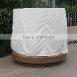Fancy Contemporary Theme Hotel Wicker Round Beds thumbnail-2