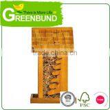 Eame House Bird Hen Wooden Hutch Standing Wild Bird Care thumbnail-3