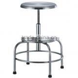 Laboratory Stool Made in Stainless Steel thumbnail-1