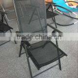 7 Positions Adjustable Folding Aluminum Garden Chair thumbnail-5