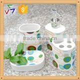 4pcs Cheap Ceramic Bathroom Set thumbnail-1