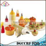 Hot Sale DIY 100% Food Grade Plastic Cake Decorating Squeeze Bottle thumbnail-1