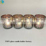 Wholesale Handmade Glass Tea Light Glass Candle Holders thumbnail-3