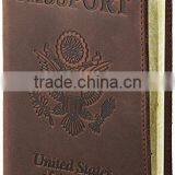 Genuine Leather Tianhooo Leather Passport Cover & Holder for Men Women Passport Case thumbnail-3
