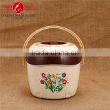 High Quality Eco-friendly 1.8L+4.8L 2pcs Plastic Thermos Lunch Box Set For Hot Food /Food Warmer thumbnail-1