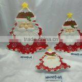 Ceramic Santa Plate thumbnail-1