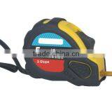 3 Stops Steel Measuring Tape With Rubber Grip thumbnail-1